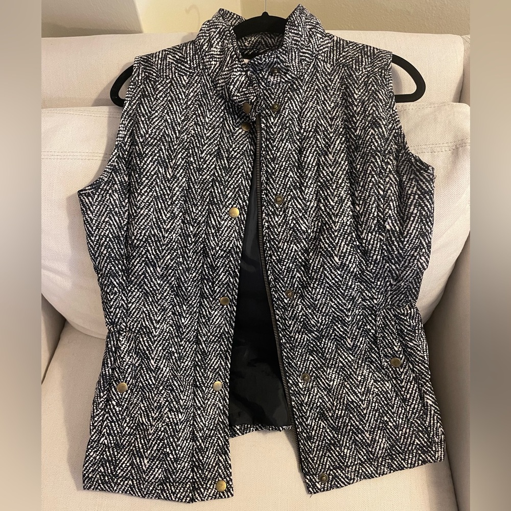 Black & White Vest